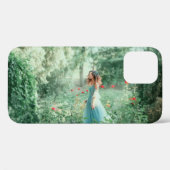 ブルネットプリンセス：妖精の森の水色 Case-Mate iPhoneケース (裏面 (横))