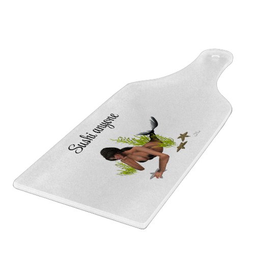 ブルネットマーメイドスターフィッシュパドルカットボード カッティングボード (角)