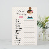 ブルネットヨガブライダルシャワーピッショナゲーム (スタンド正面)