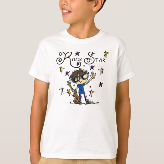 ブルネットロックスター Tシャツ (正面)