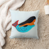 ブルネット人魚の枕 クッション (ブランケット)