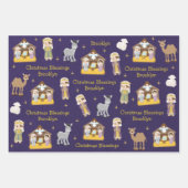 ブルネット出生の場 ラッピングペーパーシート (正面)