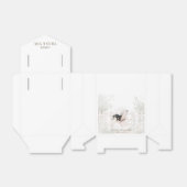 ブルネット妖精の赤ちゃんシャワーありがとう フェイバーボックス (折り畳みなし)