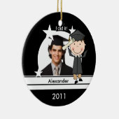 ブルネット少年院撮カスタマイズ影記念酒 セラミックオーナメント (右)