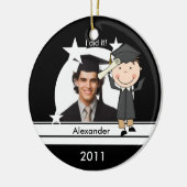 ブルネット少年院撮カスタマイズ影記念酒 セラミックオーナメント (左)