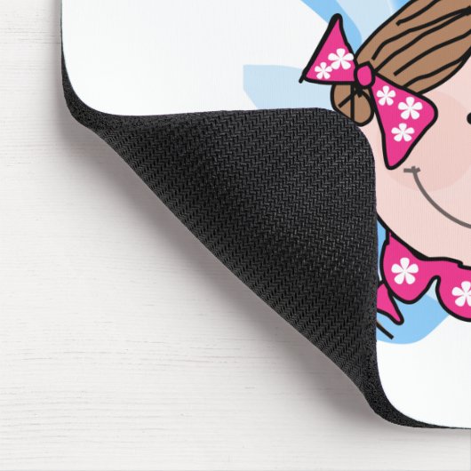 ブルネット最高のワールドのTシャツとギフト マウスパッド (コーナー)