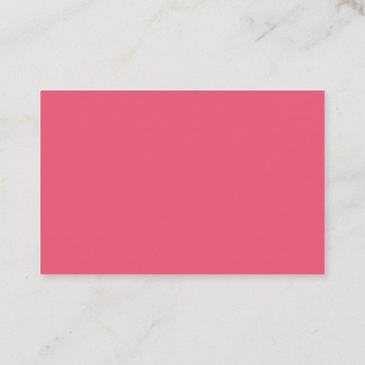 ブルネット漫画メイドハウスクリーニングサービス 名刺 (裏面)