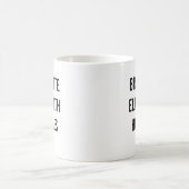 ブルネット エリザベス ホームズ コーヒーマグカップ (中央)