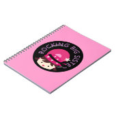 ブルネット・ロッキング姉 ノートブック (左側)