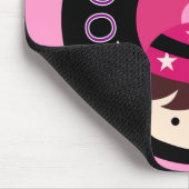 ブルネット・ロッキング姉 マウスパッド (コーナー)