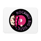 ブルネット・ロッキング姉 マグネット (横)