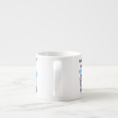 ブルネット・ワールド最高のの姉妹贈り物 エスプレッソカップ (裏面)