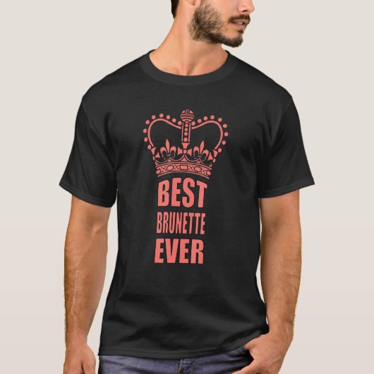 ブルネ最高のットエバークラウン Tシャツ (正面)