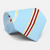 ブルノストライプ国旗のネクタイ ネクタイ (ロール)