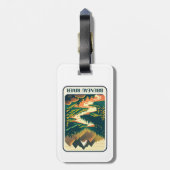 ブルノー川アイダホカラーズ ラゲッジタグ (裏面縦)