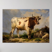 ブルバイユージーンジョセフヴェルボエクホーフェン ポスター (正面)