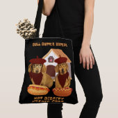 ブルバターブラザーズトート トートバッグ (クローズアップ)