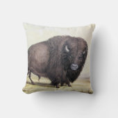 ブルバッファロー クッション (正面)