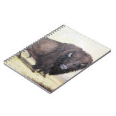 ブルバッファロー ノートブック (左側)