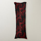 ブルピュー風のジグザグのカオス ボディピロー (正面縦)