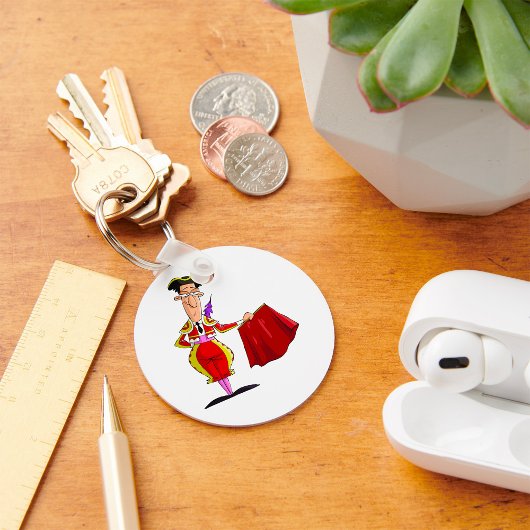 ブルファイターとレッドケープキーチェーン キーホルダー