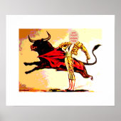 ブルファイターカーニバル切り出しポスター ポスター (正面)