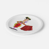 ブルファイター紙プレート ペーパープレート (アングル)