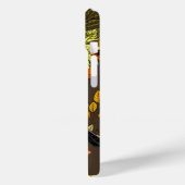 ブルフィンオンオータム花模様 Case-Mate iPhoneケース (裏面 / 左)