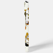 ブルフィンチオン秋花模様2 Case-Mate iPhoneケース (裏面 / 左)