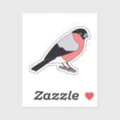 ブルフィンチステッカー シール (シート)