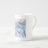 ブルフィンチズボーン中国マグ ボーンチャイナマグカップ (正面右)