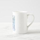 ブルフィンチズボーン中国マグ ボーンチャイナマグカップ (右)