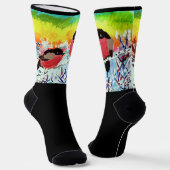 ブルフィンチバードクルーソックス ソックス (傾斜あり)