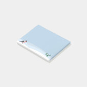 ブルフィンチ&スノーランドスケープのポストイットノート ポストイット (アングル)