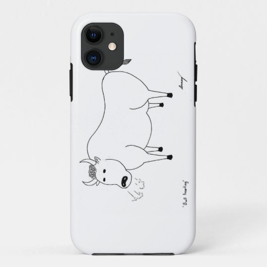 ブルフォークアートiPhone 5ケース Case-Mate iPhoneケース (裏面)