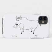 ブルフォークアートiPhone 5ケース Case-Mate iPhoneケース (裏面(横))