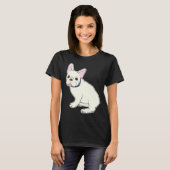 ブルフランスのドッグ74 Tシャツ (正面フル)