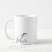ブルフロッグアートマグFrog Coffee Cup Frog Mug コーヒーマグカップ (左)