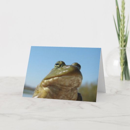 ブルフロッグ カード (正面)