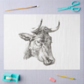 ブルヘッドエフエメラデクページヴィンテージファームウシ 薄葉紙 (クラフト)