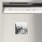 ブルヘルシェテラッセからのドレスデンの眺め マグネット (インサイチュ (食洗機))