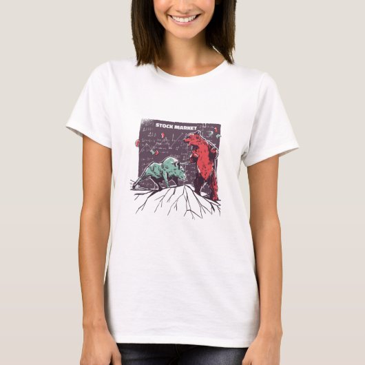 ブルベアデイトレーダーギフト Tシャツ (正面)