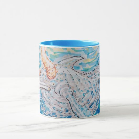 ブルホエール マグカップ (中央)
