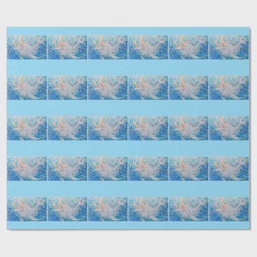 ブルホエール ラッピングペーパー (フラット)