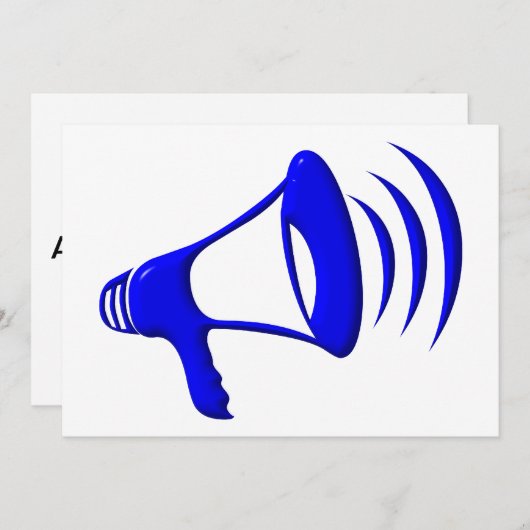 ブルホーン – 自分の単語を追加 (正面/裏面)