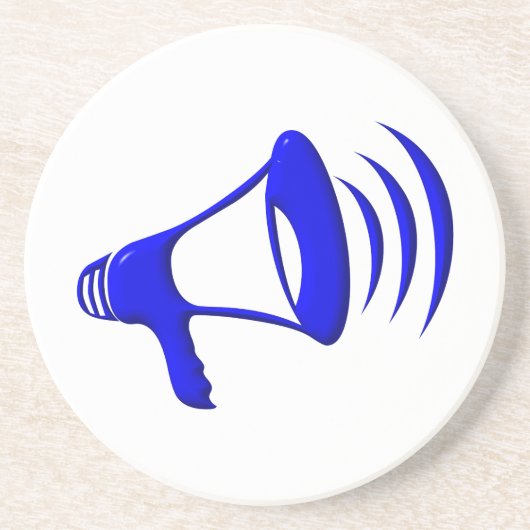 ブルホーン – 自分の単語を追加 コースター (正面)