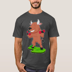 ブルボディビルダンベル Tシャツ
