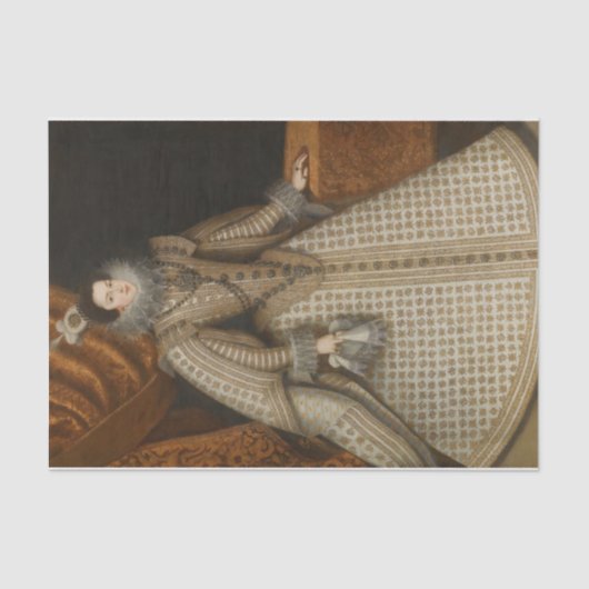 ブルボンのイザベルby Rodrigo de Villandrando 薄葉紙 (正面)