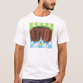 ブルボンクリーム色の茶 Tシャツ