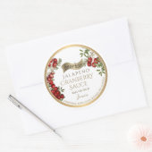 ブルボンジャラペーニノクランベリーソース作り ラウンドシール (封筒)